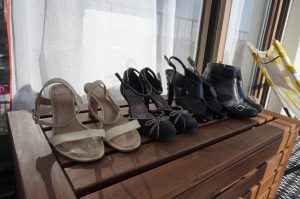 Vide dressing chaussures Marie Kondo