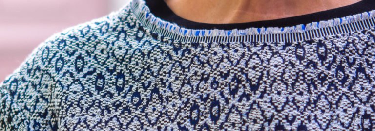 High Cuff Sweater pattern by The Assembly Line