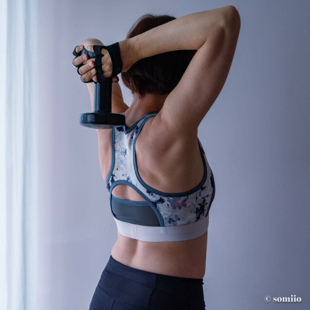 Supporter Sports Bra by Étoffe Malicieuse: a back that doesn't restrict movement