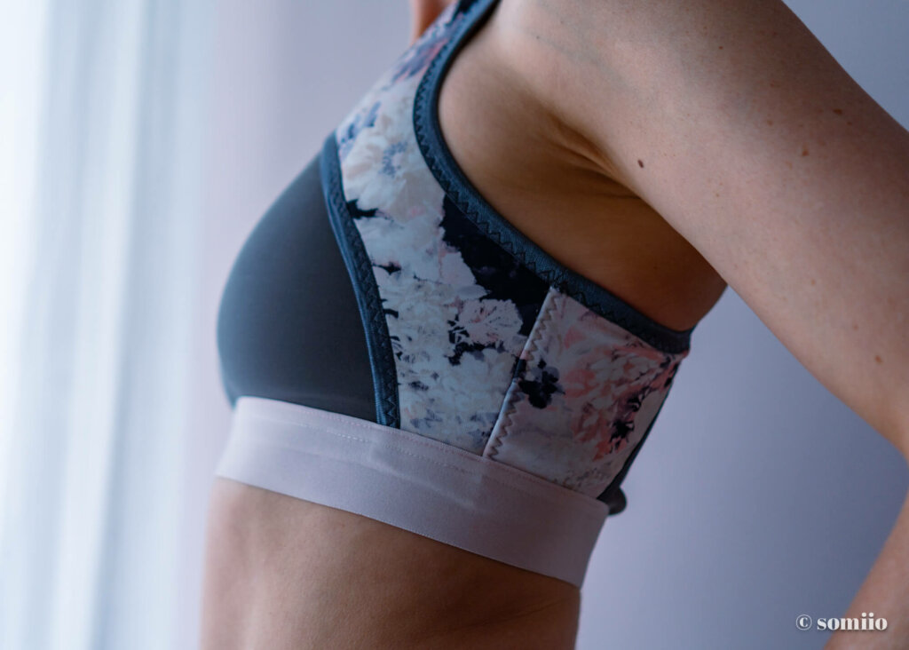 Supporter Sports Bra by Étoffe Malicieuse: everything stays in place